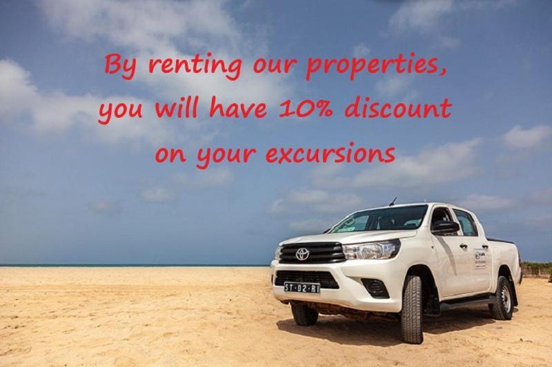 Residence Por Do Sol, Praia Cabral, Boa Vista, Cape Verde, Free Wi-Fi 萨尔雷 外观 照片